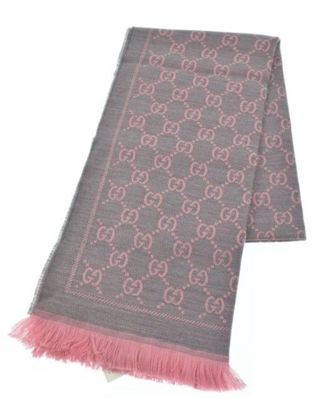Gucci Shawl Scarf Gray